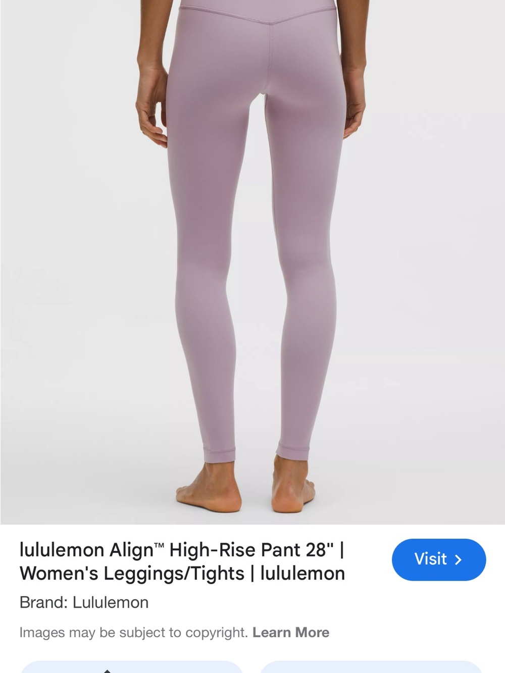 lululemon athletica Align™ High-Rise Leggings  (28") Pink Peony NWT 4